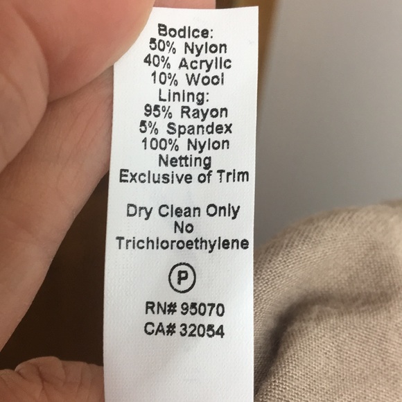 Weston Wear Anthropologie Knit/Tulle Dress Size P - Picture 7 of 7